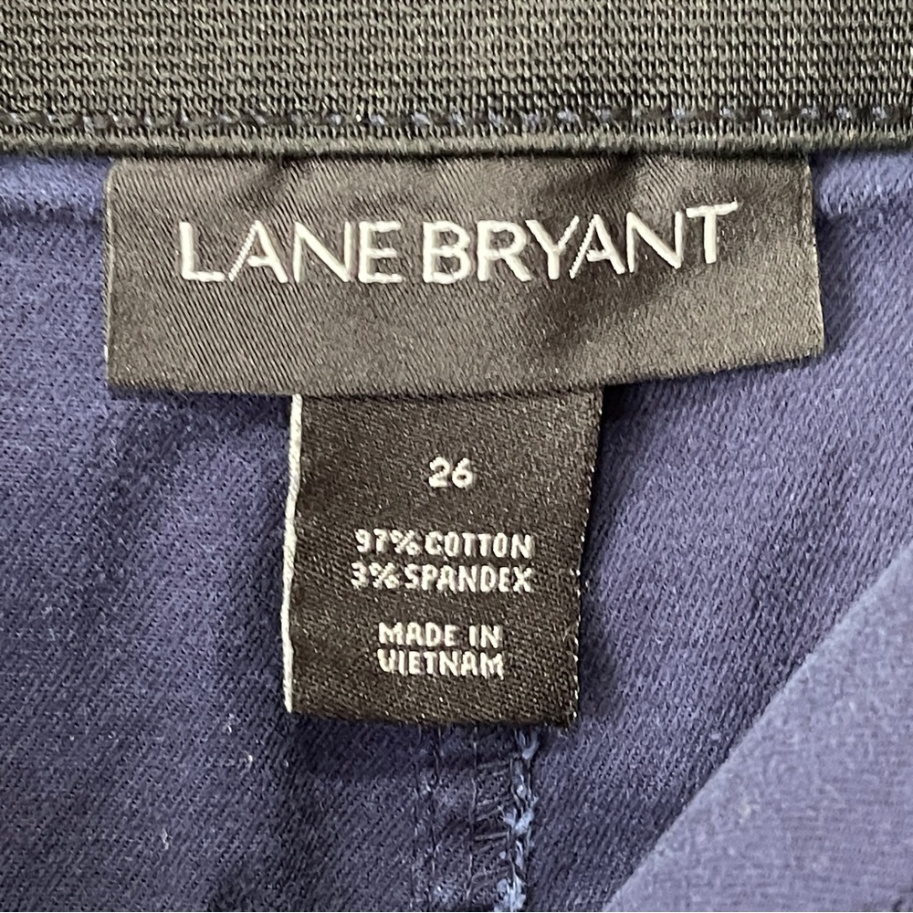 Lane Bryant Shorts Navy 5” Inseam - Picture 7 of 9